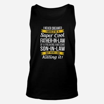 Mens Father In Law Gift From Son In Law Fathers Day Unisex Tank Top - Seseable