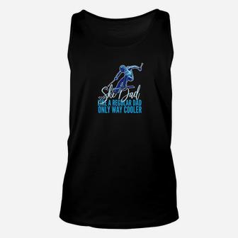 Mens Funny Ski Skier Way Cooler Fathers Day Gift Idea Unisex Tank Top - Seseable