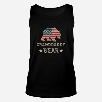 Mens Granddaddy Bear Patriotic 4th Of July Unisex Tank Top