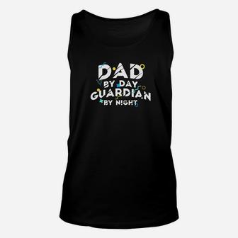 Mens Nerdy Funny Fathers Day Shirt Gamer Dad Video Gaming Unisex Tank Top - Seseable