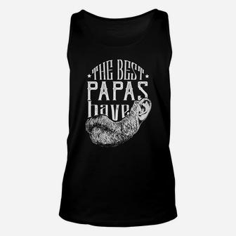 Mens The Best Papas Have Beards Funny Beard Gift For Dads Unisex Tank Top - Seseable