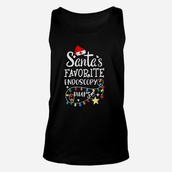 Merry Christmas Nurse Crew Santa Unisex Tank Top