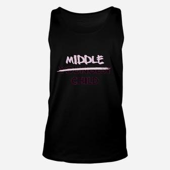 Middle Child Funny Gift For Middle Brother Sister Unisex Tank Top - Seseable