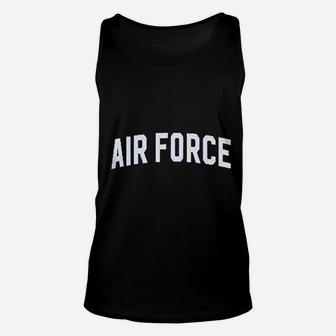 Military Air Force Unisex Tank Top - Seseable