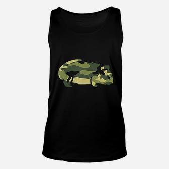 Military Guinea Pig Camo Us Cavy Veteran Gift Unisex Tank Top - Seseable
