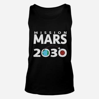 Mission Mars 2030 Space Exploration Science Unisex Tank Top - Seseable