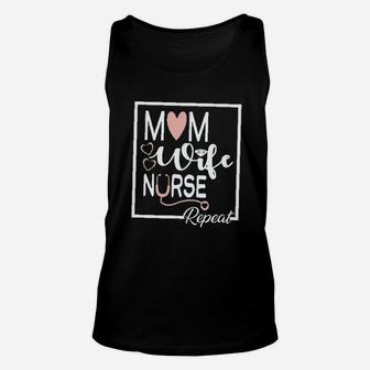 Mom Wife Nurse Gift For Women Unisex Tank Top - Seseable