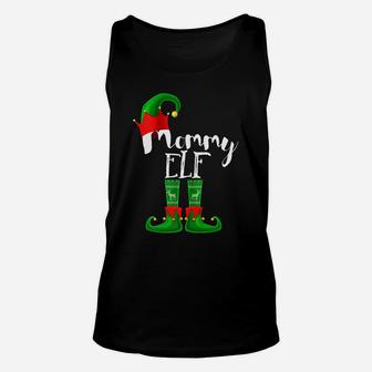 Mommy Elf Matching Family Christmas Pajama Gift Women Unisex Tank Top - Seseable