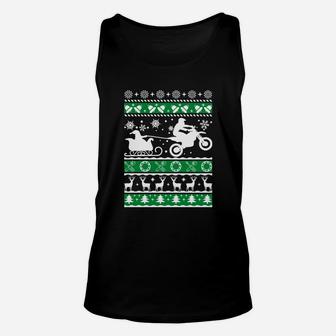 Motocross Rodeln Weihnachtsschlitten TankTop - Seseable