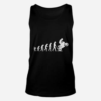 Motor Riders For Motorcycle Rider Evolution Unisex Tank Top - Seseable
