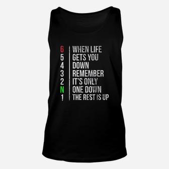 Motorbike Motorcycle Gears When Life Gets You Down Unisex Tank Top | Seseable UK