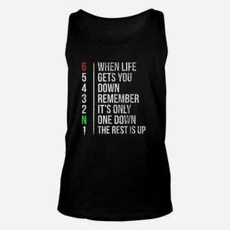 Motorbike Motorcycle Gears When Life Gets You Down Unisex Tank Top - Seseable