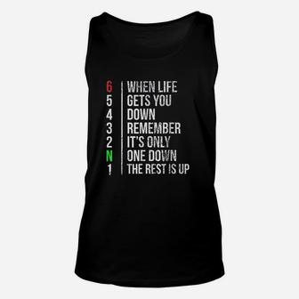 Motorbike Motorcycle Gears When Life Gets You Down Unisex Tank Top | Seseable UK