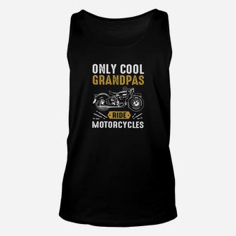 Motorcycle Only Cool Grandpas Ride Motorcycles Unisex Tank Top - Seseable