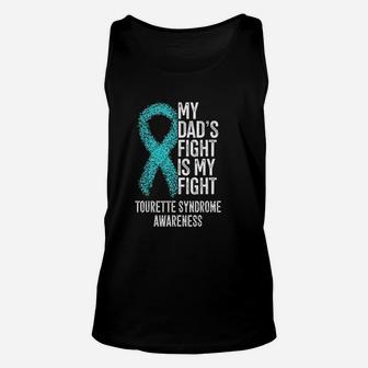 My Dads Fight Is My Fight, best christmas gifts for dad Unisex Tank Top - Seseable