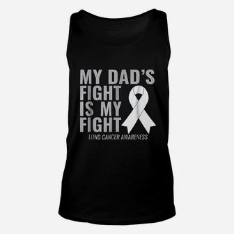 My Dads Fight Is My Fight Unisex Tank Top - Seseable