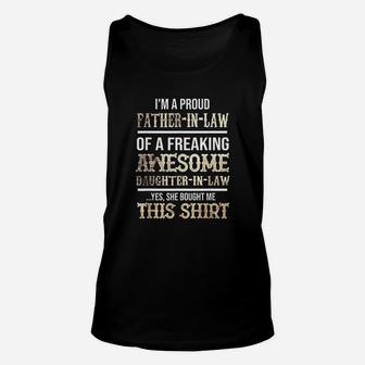 My Favorite Daughter In Law Gave Me This Shirt Unisex Tank Top - Seseable
