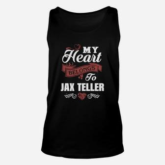 My Heart Belongs To Jax Teller - Mens Premium T-shirt Unisex Tank Top - Seseable
