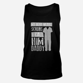 My Hero I Call Him Daddy, best christmas gifts for dad Unisex Tank Top - Seseable