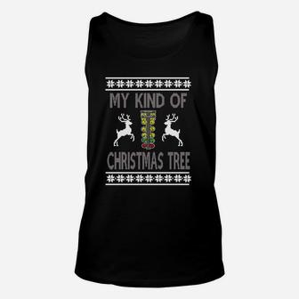 My Kind Of Christmas Tree - Drag Racing Sweater Design T-shirt Ugly Christmas Sweater 2017 Unisex Tank Top - Seseable