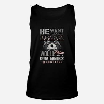 My Light Would Shine I Am A Coal Miners Daughter Proud Unisex Tank Top | Seseable CA