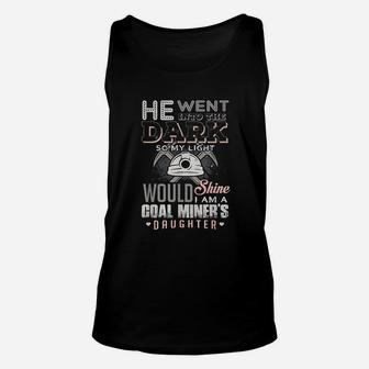 My Light Would Shine I Am A Coal Miners Daughter Proud Unisex Tank Top | Seseable CA