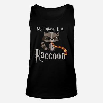 My Patronus Is A Raccoon Cute Raccoon Wizard Lovers Unisex Tank Top - Seseable