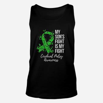 My Sons Fight Is My Fight Cerebral Palsy Awareness Unisex Tank Top - Seseable