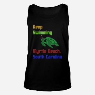 Myrtle Beach, South Carolina Beach Shirt Unisex Tank Top - Seseable