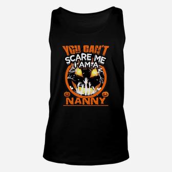 Nanny Scare Halloween Unisex Tank Top - Seseable