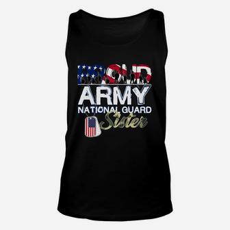 National Freedom Day Proud Army National Guard Sister Unisex Tank Top - Seseable