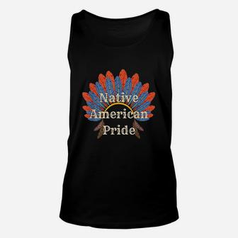 "native American Pride" Day American Indian Heritage Unisex Tank Top - Seseable