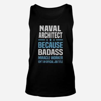 Naval Architect Tshirt Unisex Tank Top - Seseable