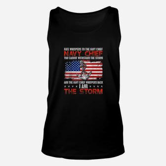 Navy Chief Fate Whispers To The Navy Chief You Canno Unisex Tank Top - Seseable