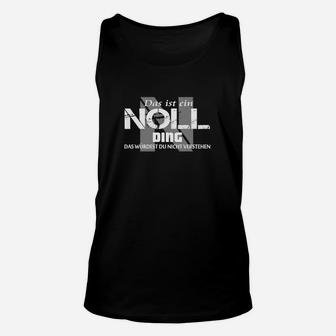 Nerd Ding Schwarzes Unisex TankTop mit Schriftzug, Geek Style Tee - Seseable