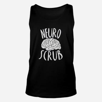 Neuro Scrub Neurology Nurse Gift Scrub Tech Unisex Tank Top - Seseable