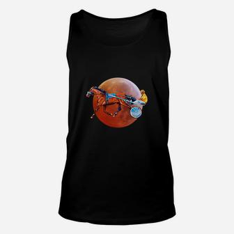 Never Underestimate An Old Man Who Loves Harness Racing Moon Blood Unisex Tank Top - Seseable