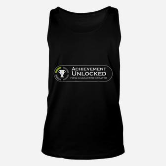 New Character Created Fathers Day Gaming Unisex Tank Top - Seseable