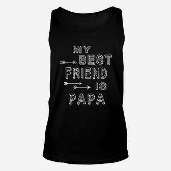 New Father Gifts Newborn Boys Girls Rompers Clothes Best Friend Papa Summer Winter Unisex Tank Top - Seseable