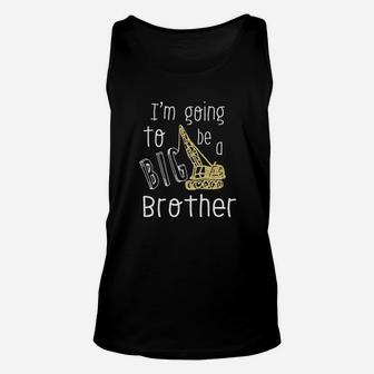 Newborn Infant Baby Boys Girls Outfits Big Sister And Brother Letters Print Unisex Tank Top - Seseable