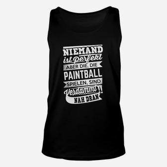 Niemand Ist Perfekt Paintball TankTop - Seseable