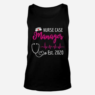 Nurse Case Manager Est 2020 New Nurses Gift Unisex Tank Top - Seseable