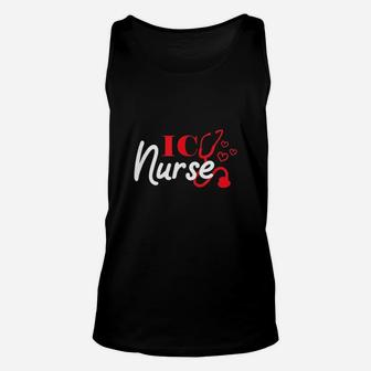 Nurse Gifts For Women Icu Funny Unisex Tank Top - Seseable