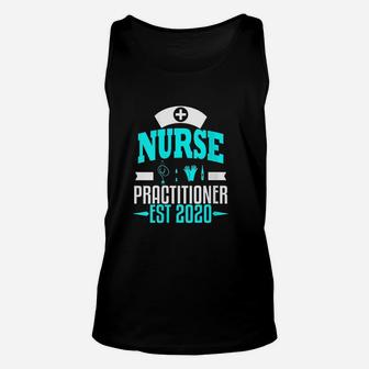 Nurse Practitioner Graduation Gift 2020 Np Wife Graduate Unisex Tank Top - Seseable