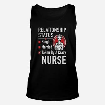 Nurse - Relationship Status, funny nursing gifts Unisex Tank Top - Seseable