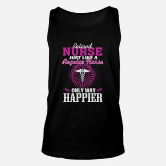 Nurse Retirement Gifts Funny Retirement Gift For Nurse Unisex Tank Top - Seseable
