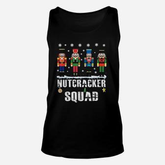 Nutcracker Squad Ballet Dance Matching Family Christmas Unisex Tank Top - Seseable