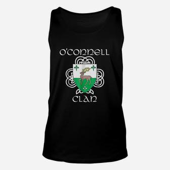 O Connell Family Crest Coat Of Arms Unisex Tank Top | Seseable UK