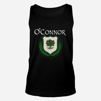 O'connor Surname Irish Last Name O'connor Crest Unisex Tank Top - Seseable