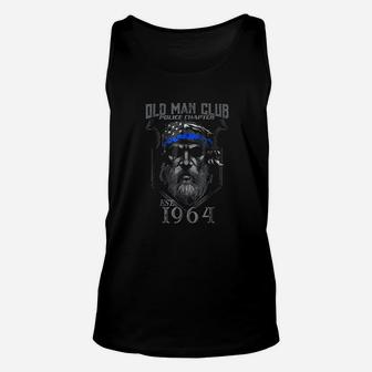 Old Man Club Police Chapter Established 1964 Unisex Tank Top - Seseable